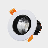 Recessed Dimmable Round Anti Glare COB LED Downlights 7W 9W 12W  LED Ceiling Spot Lights Background Lamps Indoor Lighting