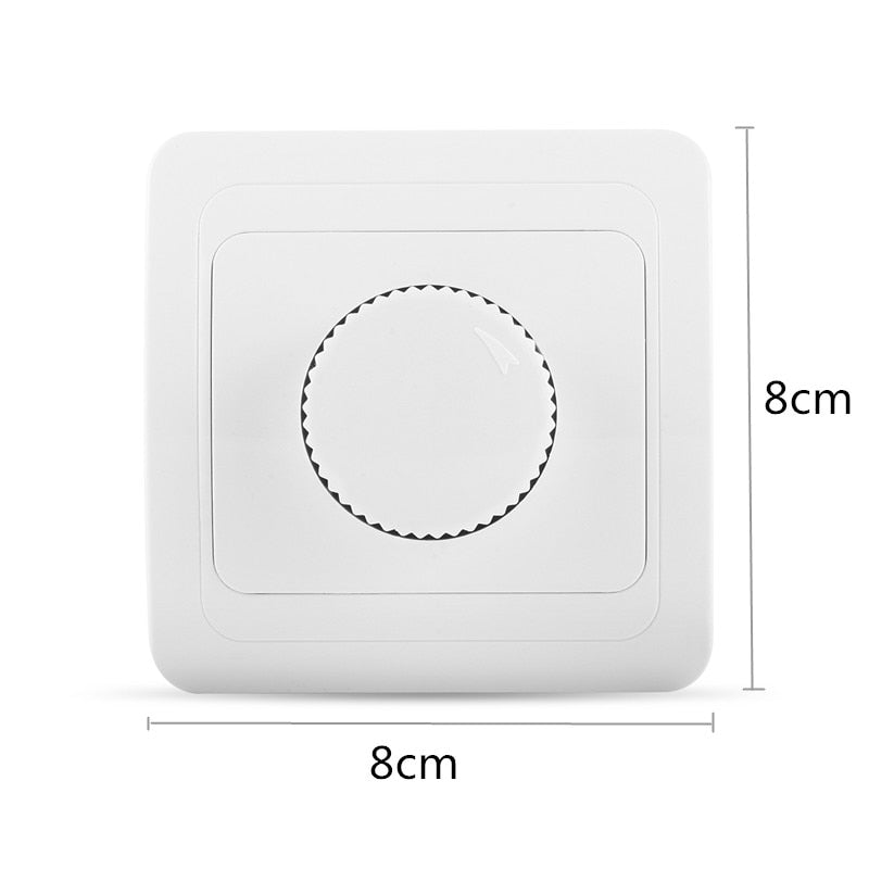 Dimmer Light Switch LED 220V 50Hz Dimming Speed Controller For Dimmable Ceiling Light Downlight Spotlight EU plug