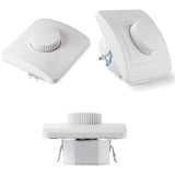 Dimmer Light Switch LED 220V 50Hz Dimming Speed Controller For Dimmable Ceiling Light Downlight Spotlight EU plug