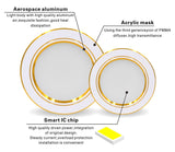 LED Downlight 5W 9W 12W 15W 18W Round Gold Recessed Lamp 220V 230V 240V Led Bulb Bedroom Kitchen Indoor LED Spot Lighting