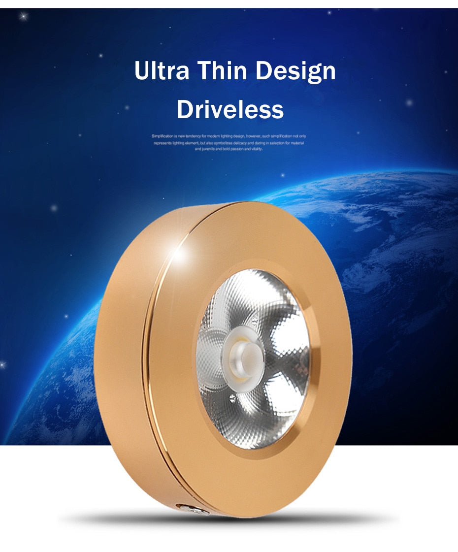 Ultra thin 3Color Surface Mount LED Ceiling Down Light 5W 7W 10W 15W for Living Room Bedroom Kitchen AC220V Spot light lamp