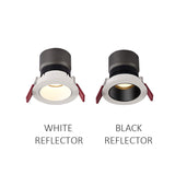 LED Recessed Spotlight Lamp Angle Adjustable Home Spotlight 75mm Hole Ceiling Downlight Minimalist Living Room Background Wall