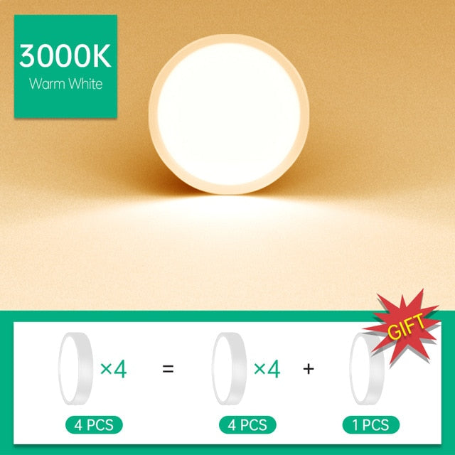 Surface Mounted Led Downlight Led Spot Light 220V 10/15/25W 110V Round Downlights Spot Led encastrable Lighting Fixture for Home