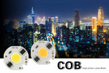 LED COB Chip 10pcs/lot MINI 220V 3W 5W 7W 9W Smart IC No Need Driver LED Bulb Lamp for Flood Light Spotlight Downlight Lighting