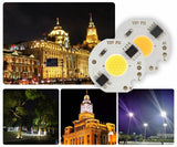 LED COB Chip 10pcs/lot MINI 220V 3W 5W 7W 9W Smart IC No Need Driver LED Bulb Lamp for Flood Light Spotlight Downlight Lighting