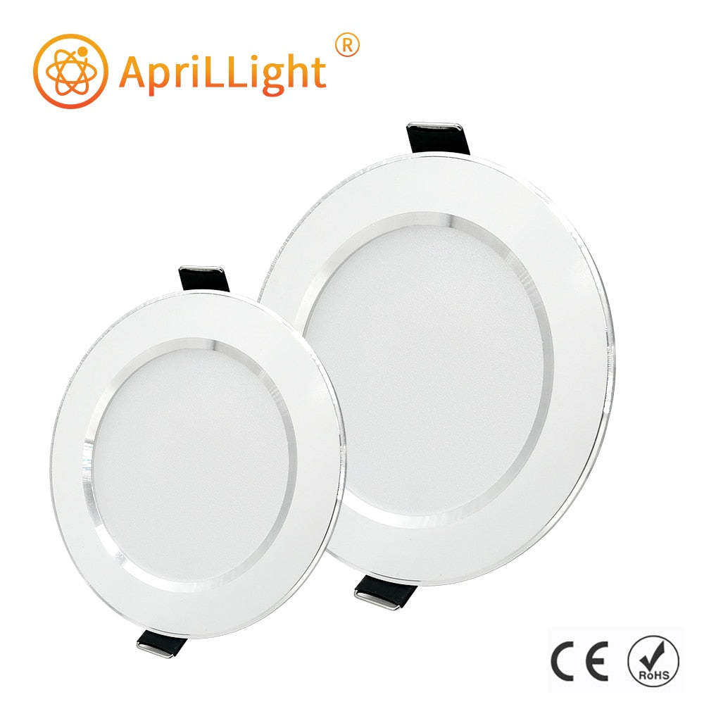 LED Downlight 3W 5W 7W 9W 12W 15W Recessed Round LED Ceiling Lamp AC 220V 230V 240V Indoor Lighting Warm White Cold White