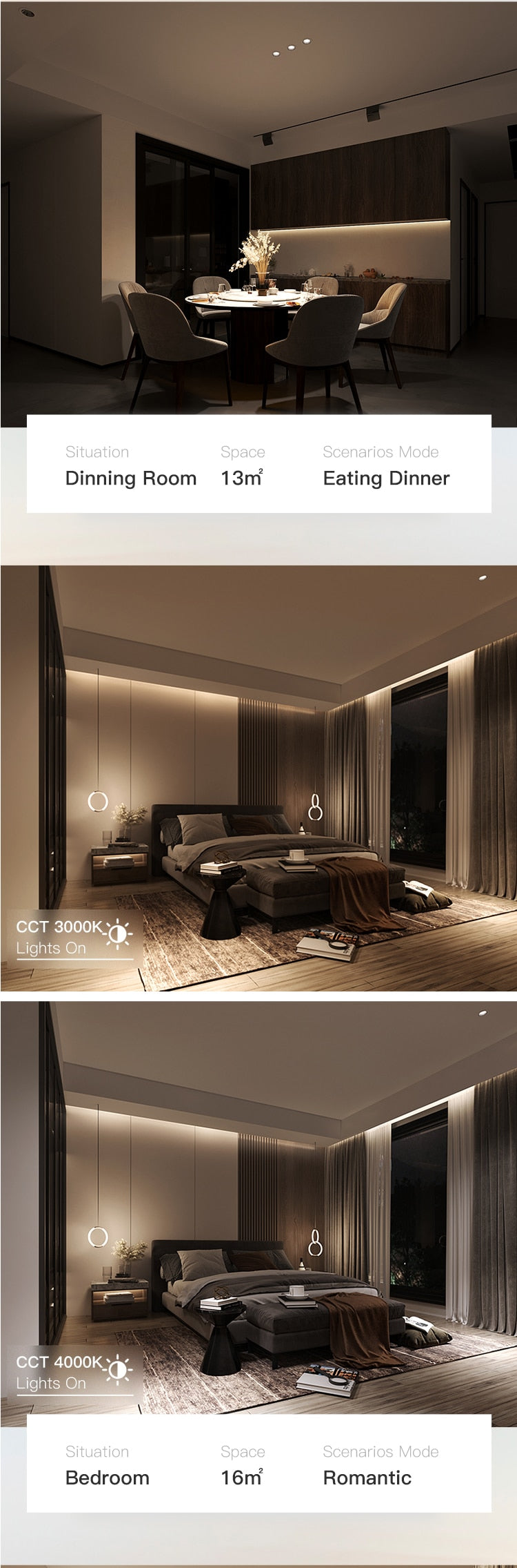 MR.XRZ 7W 10W Recessed Round COB Led Downlights Adjustable Anti Dazzle Ceiling Spot Lights Lamp For Indoor Bedroom