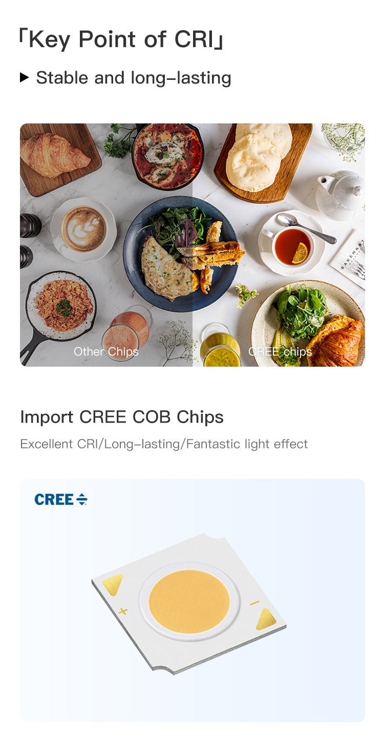 MR.XRZ 7W 10W Recessed Round COB Led Downlights Adjustable Anti Dazzle Ceiling Spot Lights Lamp For Indoor Bedroom