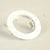 White GU10 MR16 Recessed Ceiling Spotlight Downlight Base Socket IP20 Not Adjustable Diameter 80mm Hole Size 60mm