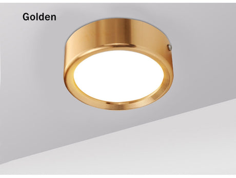 Surface Mounted Ceiling Downlight 220V colorful downlight led lights 3W 5W 7W 9W led spot lights Ceiling Fixtures Lighting