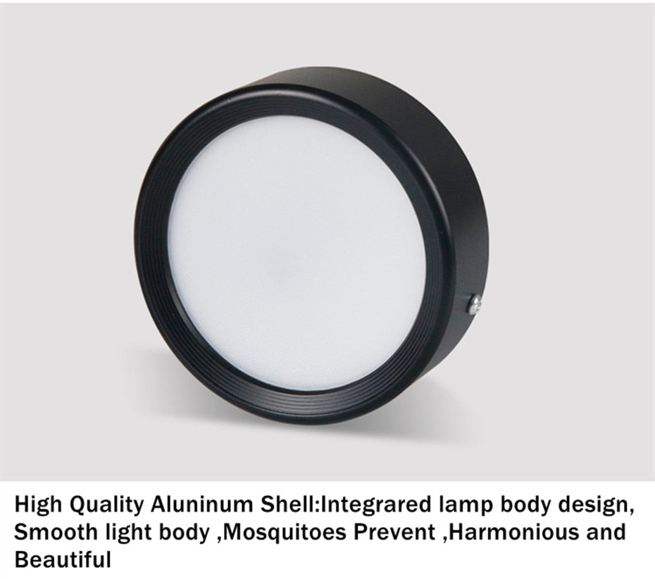 Surface Mounted Ceiling Downlight 220V colorful downlight led lights 3W 5W 7W 9W led spot lights Ceiling Fixtures Lighting