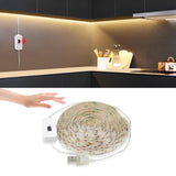 Motion Sensor LED Under Cabinet Light USB Led Strips Flexible PIR Night Light Smart LED Lamp Kitchen Bedroom downlights Lighting