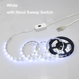 Motion Sensor LED Under Cabinet Light USB Led Strips Flexible PIR Night Light Smart LED Lamp Kitchen Bedroom downlights Lighting