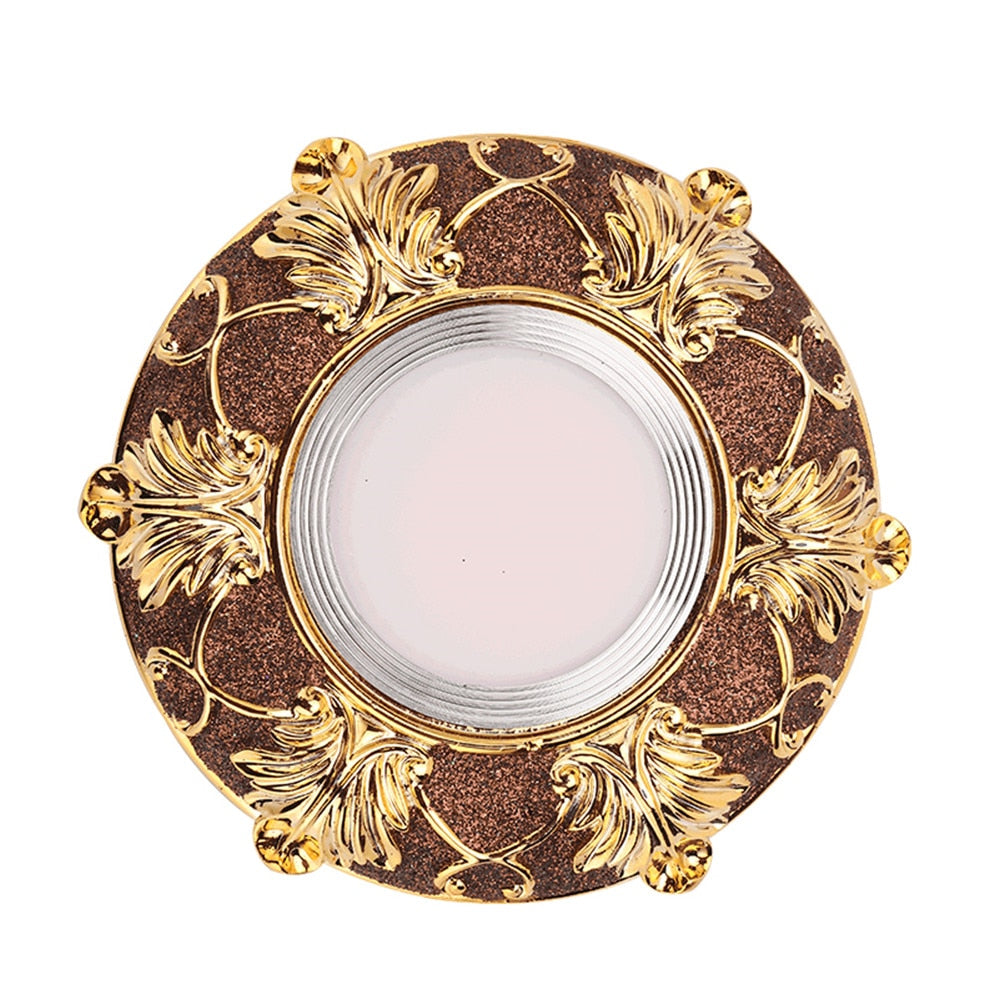 DBF Stretchable Recessed Ceiling Downlight 7W 10W 12W Black/White 360 Degree Rotatable 3000K/4000K/6000K Ceiling Spot Light