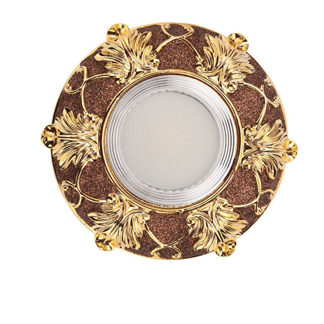 DBF Stretchable Recessed Ceiling Downlight 7W 10W 12W Black/White 360 Degree Rotatable 3000K/4000K/6000K Ceiling Spot Light