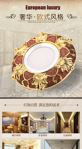 DBF Stretchable Recessed Ceiling Downlight 7W 10W 12W Black/White 360 Degree Rotatable 3000K/4000K/6000K Ceiling Spot Light