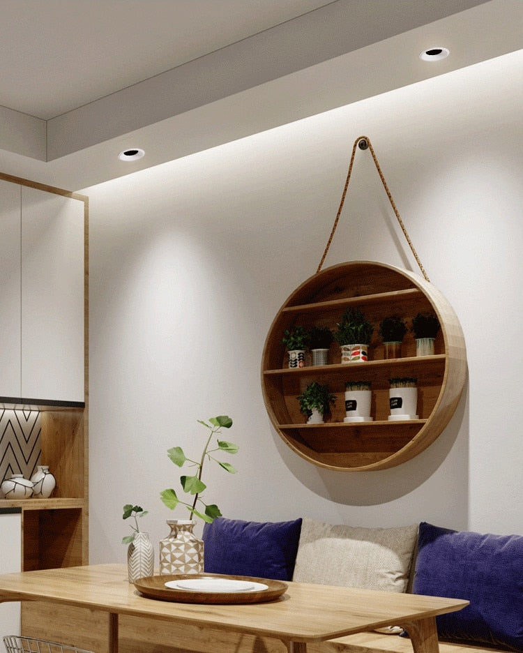 Ultra Thin Anti Glare Spot light 12W 9W 7W 5W ceiling lamp Recessed led light 2020 NEW LED Downlight for living room aisle light