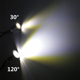 LED Spotlight 12V 1W Recessed Ceiling Light Kitchen Stairs Closet Lamp Hallway Showcase Light Cabinet Downlight IP65 with Driver