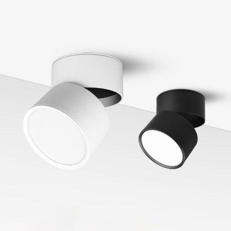 Folding Dimmable LED Downlights 9W 12W 15W LED Ceiling Spot Lights AC110-240V LED Ceiling Lamps Warm Cold White Indoor Lighting