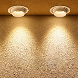 Retractable Led Downlight 15W 10W Recessed Round LED Ceiling Lamp AC 220V 110V For Bedroom Kitchen Indoor LED Spot Lighting