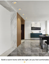 Retractable Led Downlight 15W 10W Recessed Round LED Ceiling Lamp AC 220V 110V For Bedroom Kitchen Indoor LED Spot Lighting