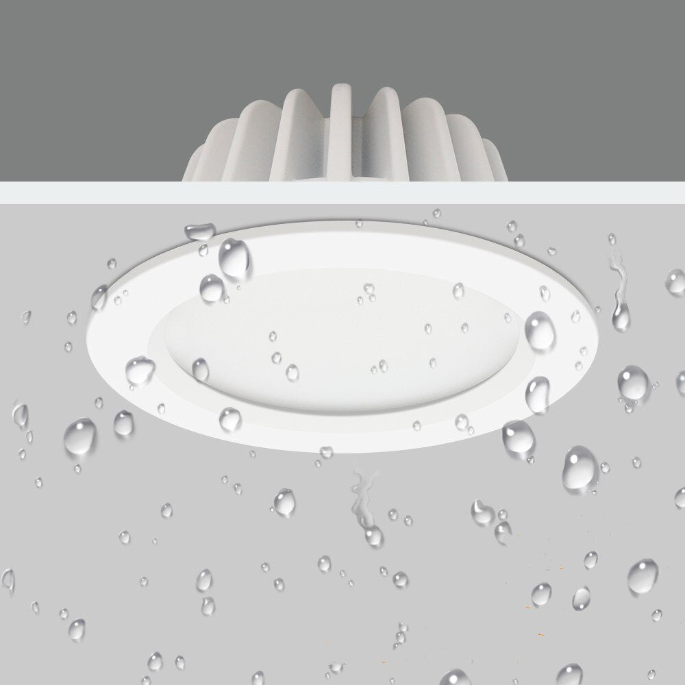Waterproof LED Downlight 5W 12W 15W IP65 Waterproof Recessed lamp Spot Light AC220V 110V Outdoor Bathroom LED Spot Lighting