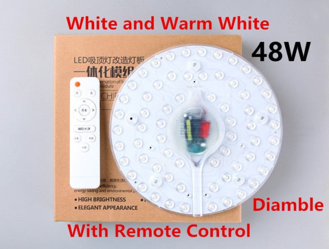 Led Panel Light Surface Mounted leds Downlight ceiling down 48W 64W 80W Round 220V 230V 240V lampada lamp Round Ultra thin LED