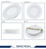 Mini Downlight LED Ultra-Thin 3W 5W 7W Embedded Small Spotlight Ceiling 12V Kitchen Bathroom Mirror Headlights Built in Spotligh