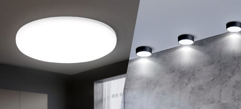 Round LED Panel Lights 15W 20W 30W 50W Downlight 220v LED Surface Ceiling Lamp For Kitchen Lighting