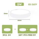 Round LED Panel Lights 15W 20W 30W 50W Downlight 220v LED Surface Ceiling Lamp For Kitchen Lighting