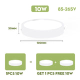 Round LED Panel Lights 15W 20W 30W 50W Downlight 220v LED Surface Ceiling Lamp For Kitchen Lighting