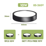 Round LED Panel Lights 15W 20W 30W 50W Downlight 220v LED Surface Ceiling Lamp For Kitchen Lighting