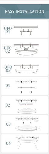 Round LED Panel Lights 15W 20W 30W 50W Downlight 220v LED Surface Ceiling Lamp For Kitchen Lighting