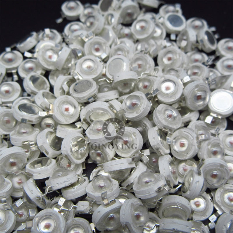 LED Light-Emitting Diode 10pcs 1W 3W High Power LEDs Chip SMD Warm White Red Green Blue Yellow For SpotLight Downlight Lamp Bulb