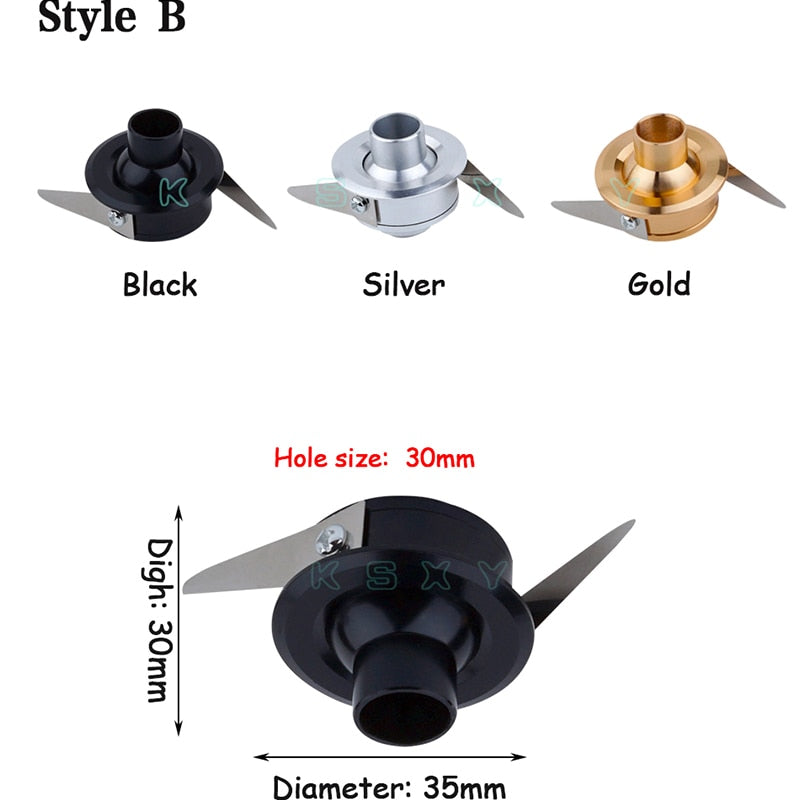 Silvery/Black/Golden Mini LED Downlights 1W 3W 100V-240V 12V embedded Jewelry Display Ceiling Recessed Cabinet Spot Lamp