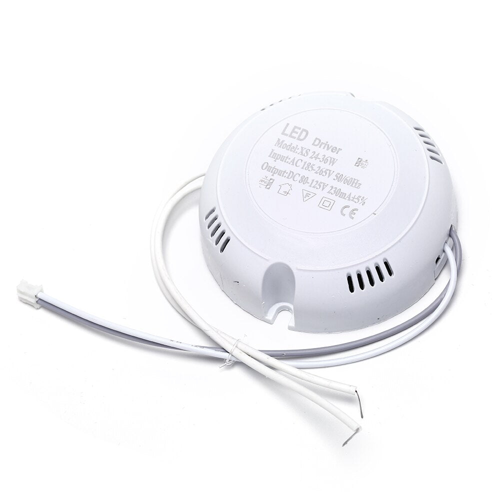 NEW 24W 36W LED Driver, Ceiling Driver,220v Round Driver Lighting Transform For LED Downlights , Lights High Quality