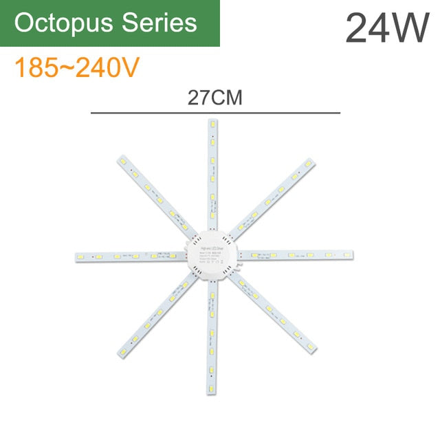 Kaguyahime Magnet LED Module Light Panel For Celling 220V 12W 18W 24W LED Circular Ceiling Spot Downlight Replace Tube Lamp Bulb