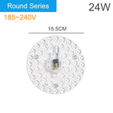 Kaguyahime Magnet LED Module Light Panel For Celling 220V 12W 18W 24W LED Circular Ceiling Spot Downlight Replace Tube Lamp Bulb