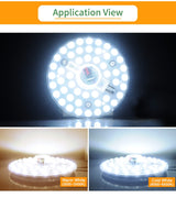 Kaguyahime Magnet LED Module Light Panel For Celling 220V 12W 18W 24W LED Circular Ceiling Spot Downlight Replace Tube Lamp Bulb