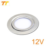 Slim LED Ceiling Downlight Mini Recessed 3W 5W 7W DC12V 14mm Lighting 2inch Hole Cut Embedded Lamp Home Hotel Display  Lights