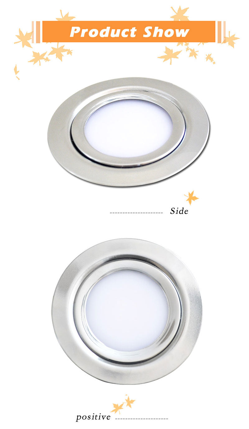 Slim LED Ceiling Downlight Mini Recessed 3W 5W 7W DC12V 14mm Lighting 2inch Hole Cut Embedded Lamp Home Hotel Display  Lights