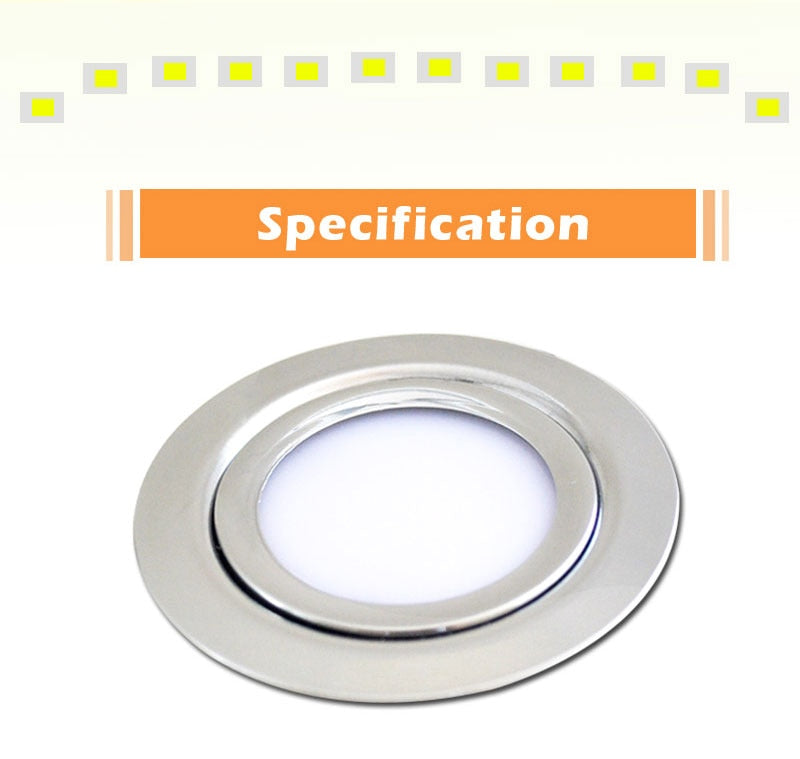 Slim LED Ceiling Downlight Mini Recessed 3W 5W 7W DC12V 14mm Lighting 2inch Hole Cut Embedded Lamp Home Hotel Display  Lights