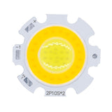 Double bulbs LED 6-30W COB Light Two-color bulb Round lamp LED Bulb Chip SpotLight DownLight Diode Lamps