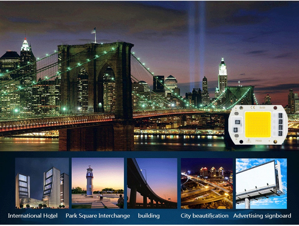 LED matrix 3W 5W 7W 10W 12W 20W 30W 50W smart chip IC lamp for indoor downlight searchlight matrix outdoor spotlight floodlight