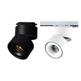 LED Downlight 1Pcs 12W Rail Track Fixture COB 10W Surface Mounted Downlight 7W Ceiling Light For Shop Stores Home Decorating