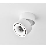 Dimmable folding surface mounted spotlight led living room ceiling ceiling downlight cob adjustable angle clothing store 7W 12W