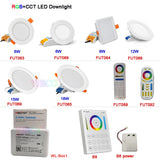 MiBOXER 6W/9W/12W/15W/18W RGB+CCT LED Downlight AC110V 220V Dimmable  FUT061/FUT063/FUT066/FUT068/FUT069