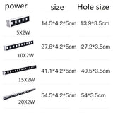 Dimmable LED Downlight Spot Light Line Light Bar Creative Linear Long Strip 10W 20W 30W 40W Living Room Corridor Recessed