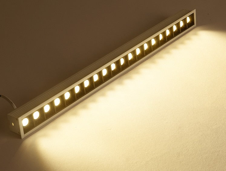 Dimmable LED Downlight Spot Light Line Light Bar Creative Linear Long Strip 10W 20W 30W 40W Living Room Corridor Recessed