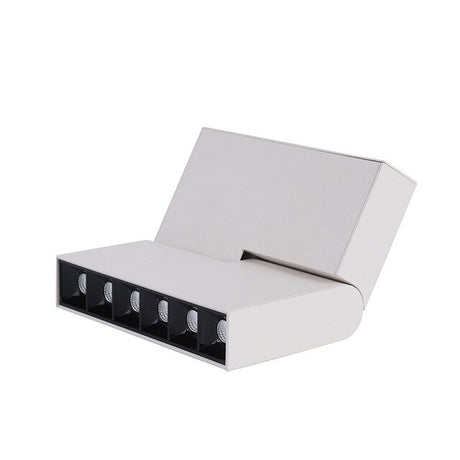 180 degree Foldable LED Ceiling Surface Mounted Downlight 12W Dimmable LED Ceiling Spotlight AC110V-220V + Driver